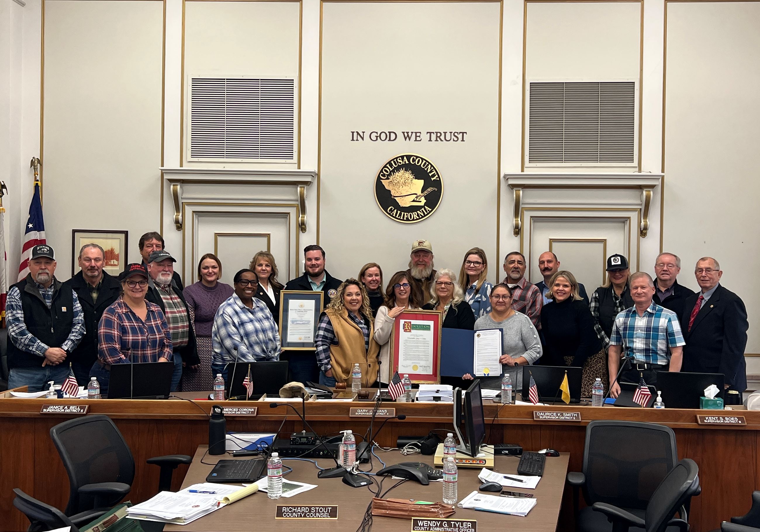 Supervisor Evans Proclamation