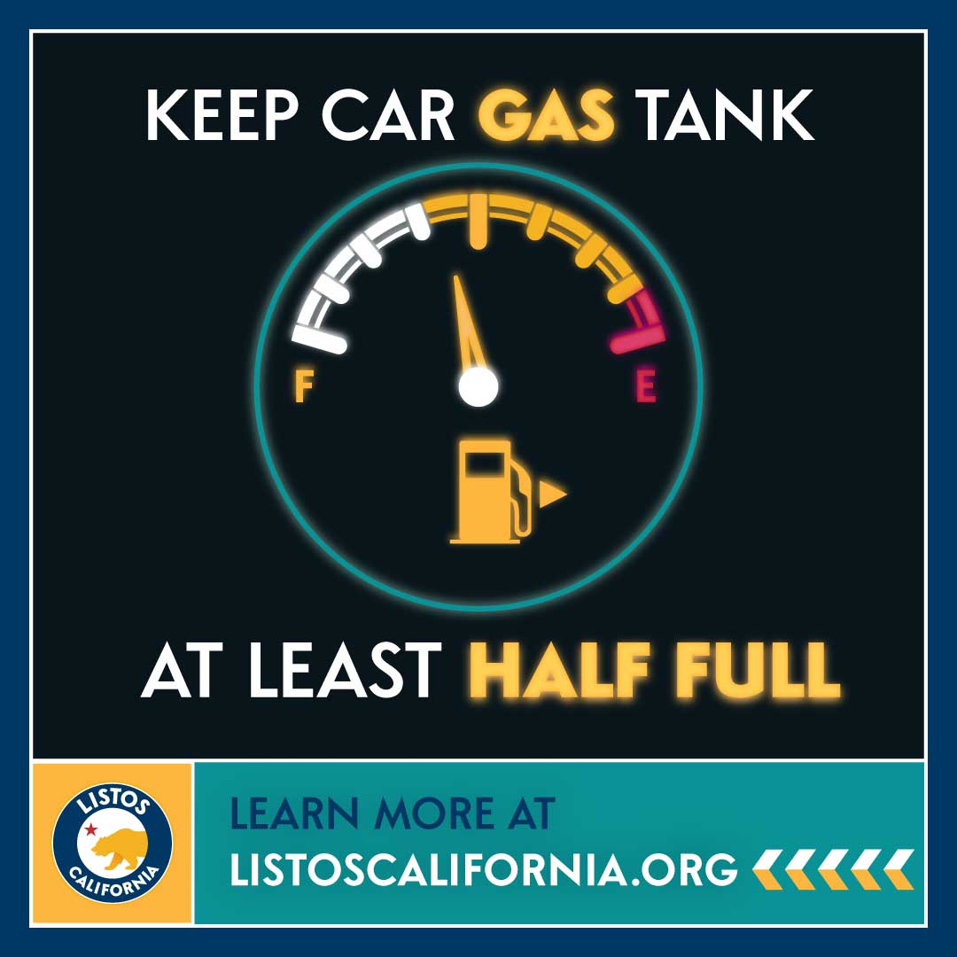Keep Car Gas Tank Full