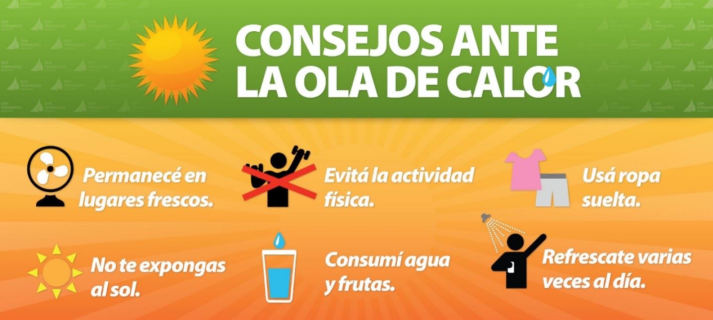 Consejos ante la Ola de Calor
